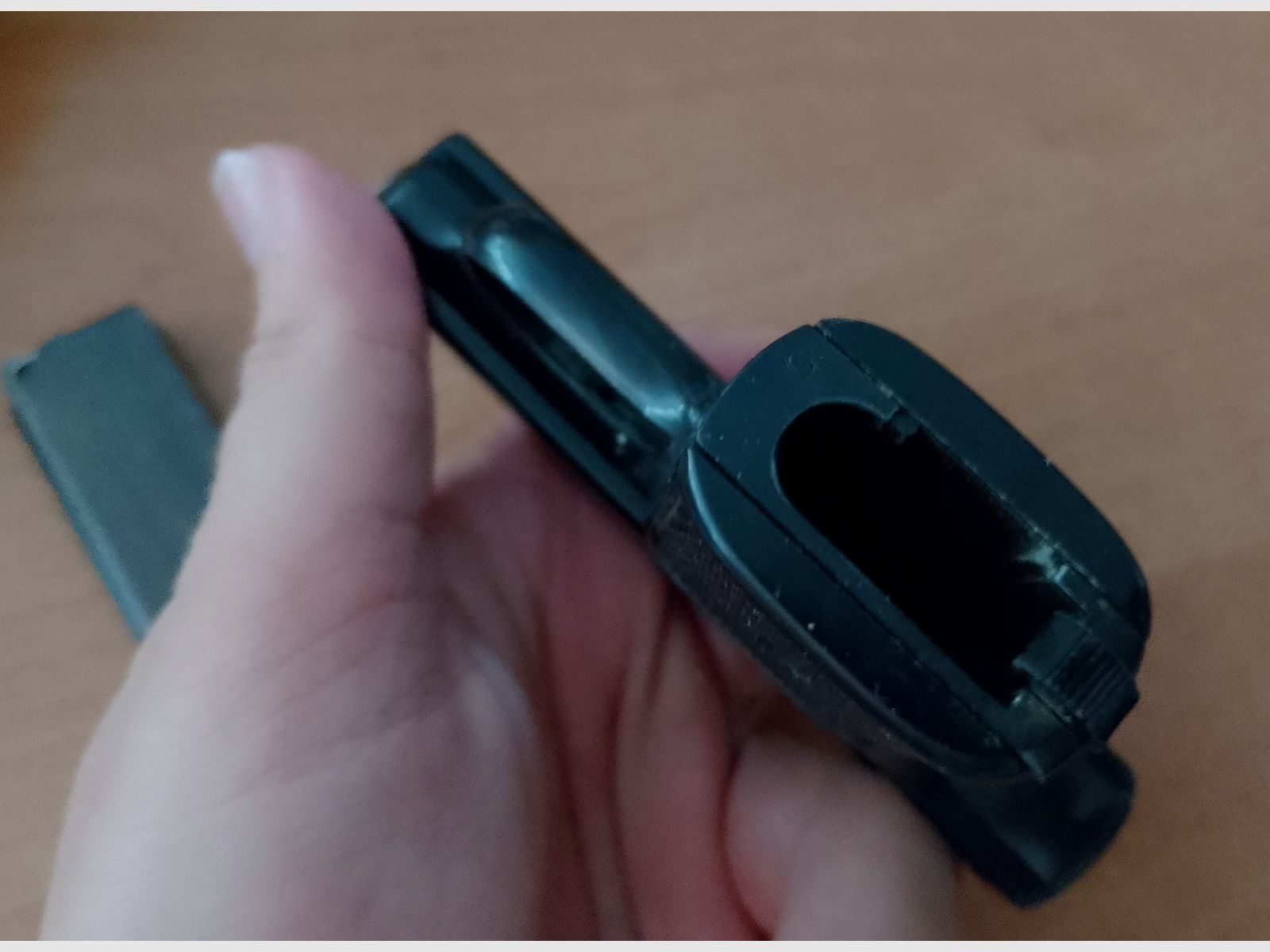 Zeldzame Rhöner SM 110A Kal. 8 mm knal in PTB 45-69 van 1969!