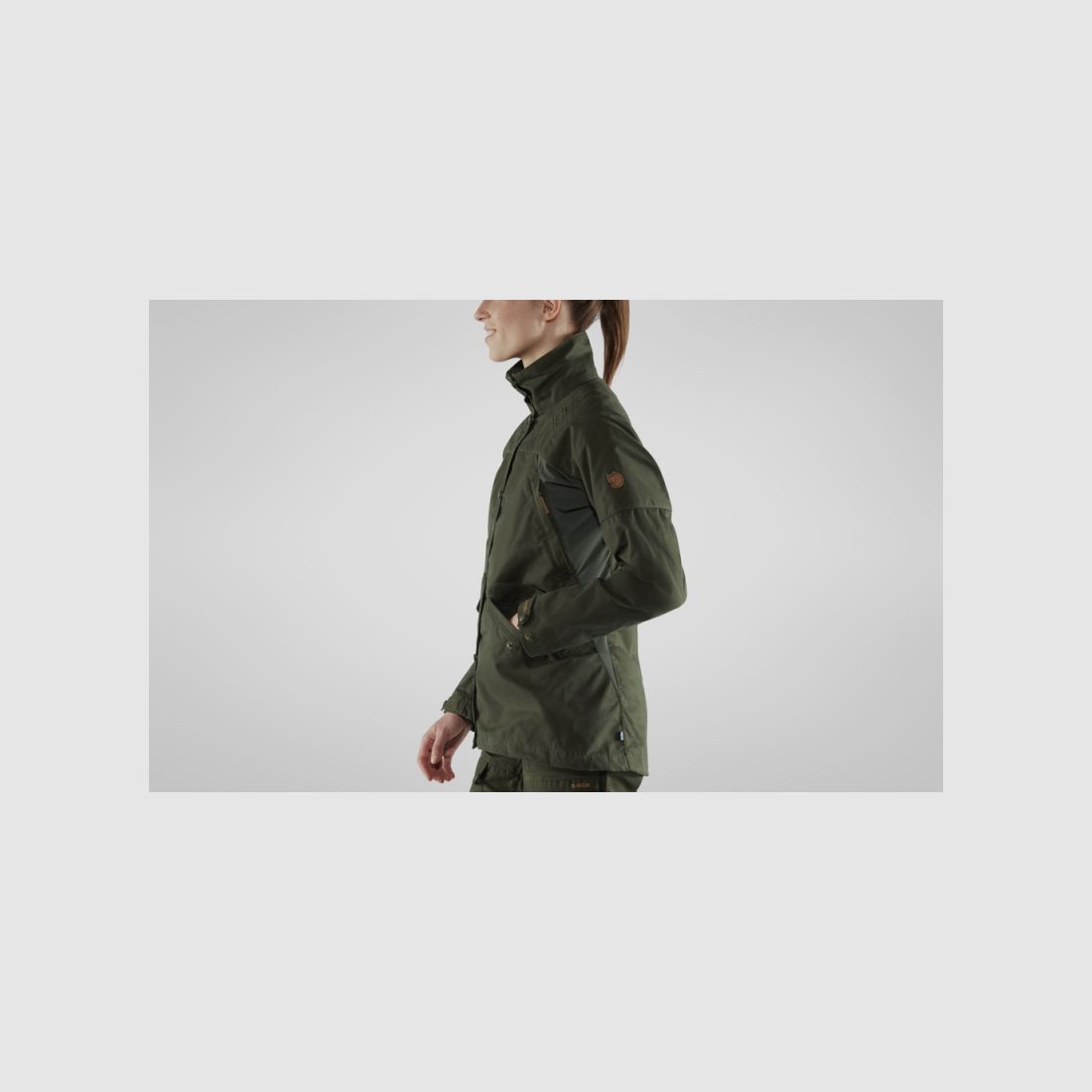 Fjällräven Damen Jagdjacke Forest Hybrid Deep Forest