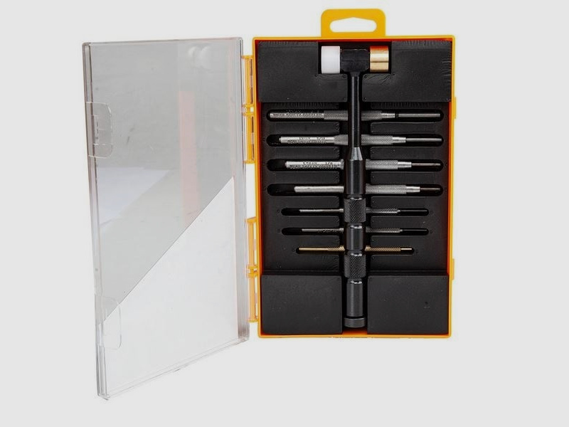 Set di martelli e punzoni Lyman Deluxe, 9 pz.