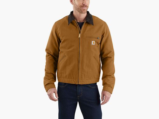 Carhartt Duck Detroit Jacket Men's Carhartt® Brown XXL