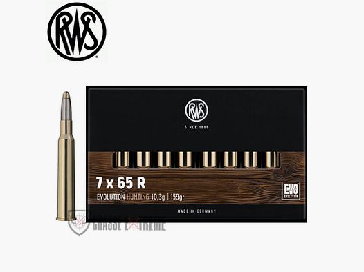 20 Nabojów RWS kal. 7X65R 159gr Evolution