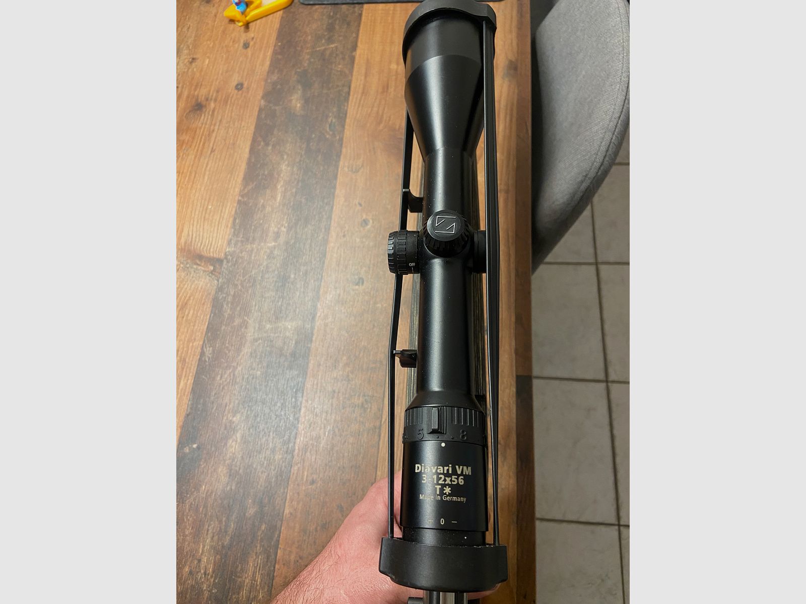Steel Action 9,3x62 Links Odenwald Schaft Gewinde Zeiss 