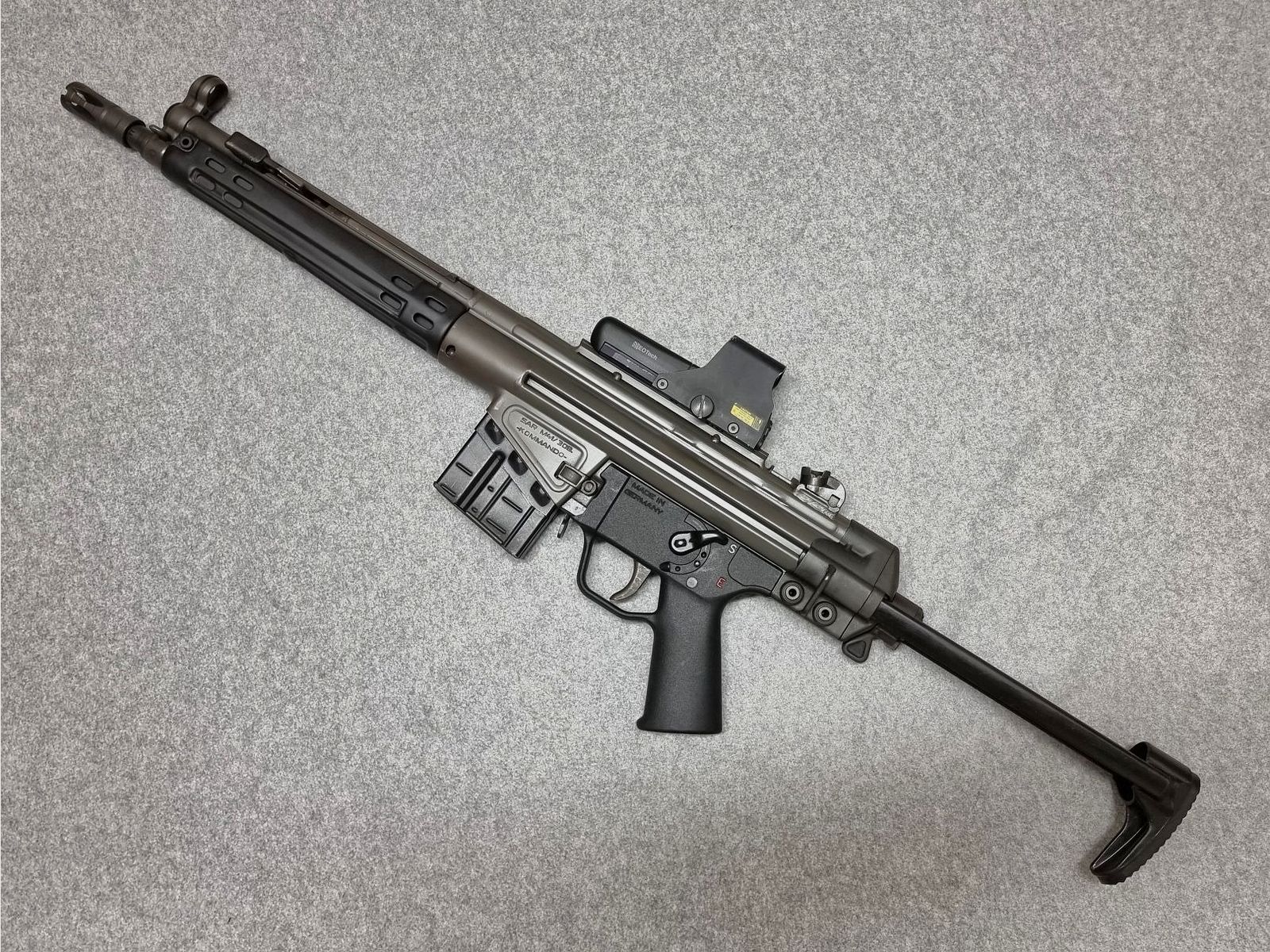 Schwaben Arms SAR M41 Kommando - jak Heckler&Koch G3K z dużą ilością akcesoriów! .308 Winchester - brak oficera