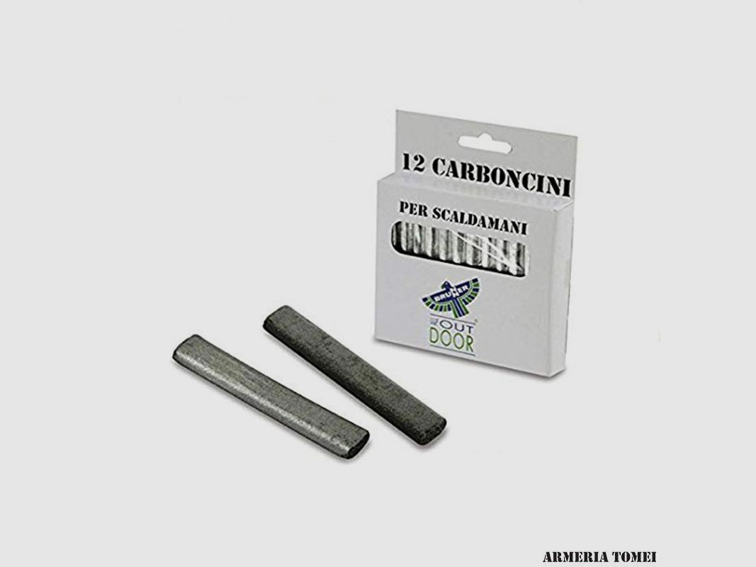 RICARICA CARBONCINI SCALDAMANI