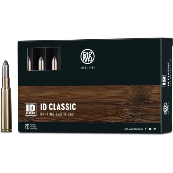 Hunting Cartridges RWS ID Classic Caliber 8x57 JS, image 1 of 2