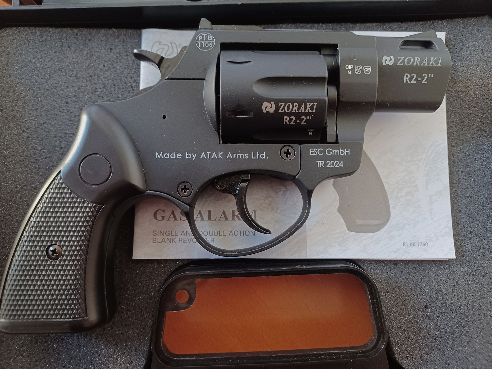 Zoraki R2 - 2" cal. 9mm R.Knall, image 4 of 4