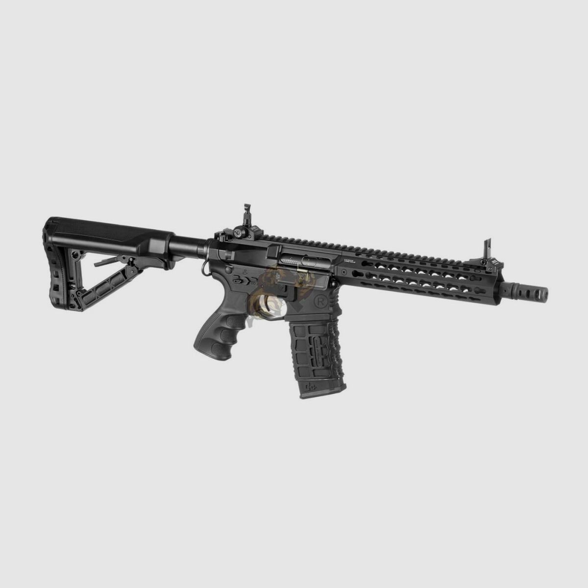 G&G GC16 SRL met ETU in zwart Airsoft S-AEG vrij vanaf 18