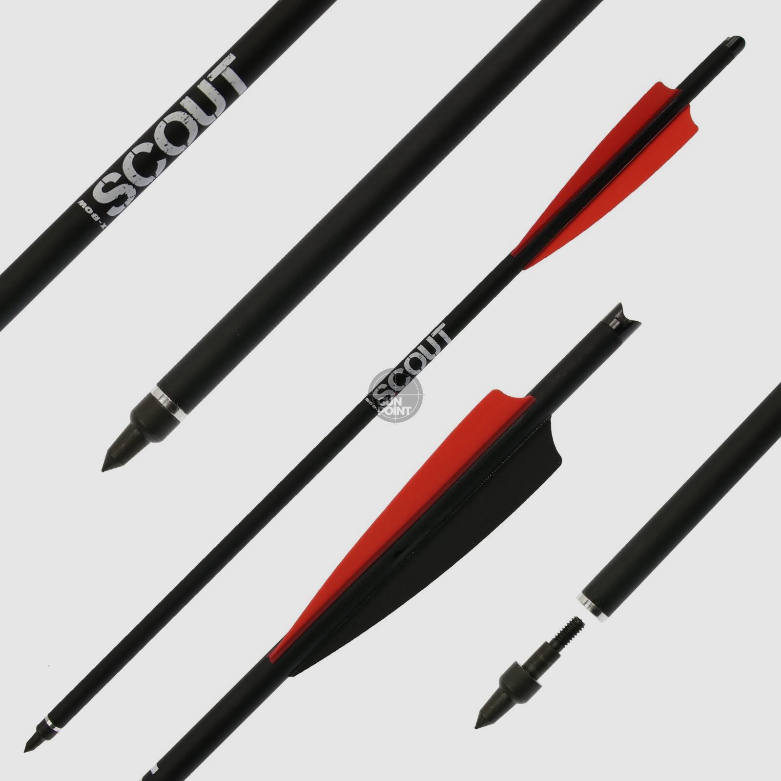 [Vorteilspack] Armbrustbolzen | X-BOW FMA Scout - 16 Zoll - Hybridbolzen - 36 Stck