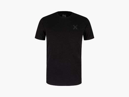T-SHIRT – MONTURA – PENCIL LOGO Zwart