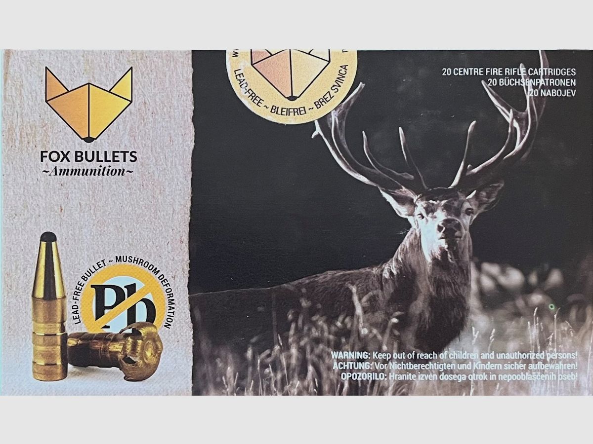 Fox Bullets FOX CLASSIC HUNTER BULLET .308Win 150grs - 20 shots