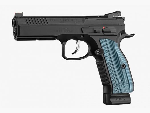 CZ SHADOW 2 OPTICS READY - 9 MM LUGER - BLACK/BLUE - SA/DA