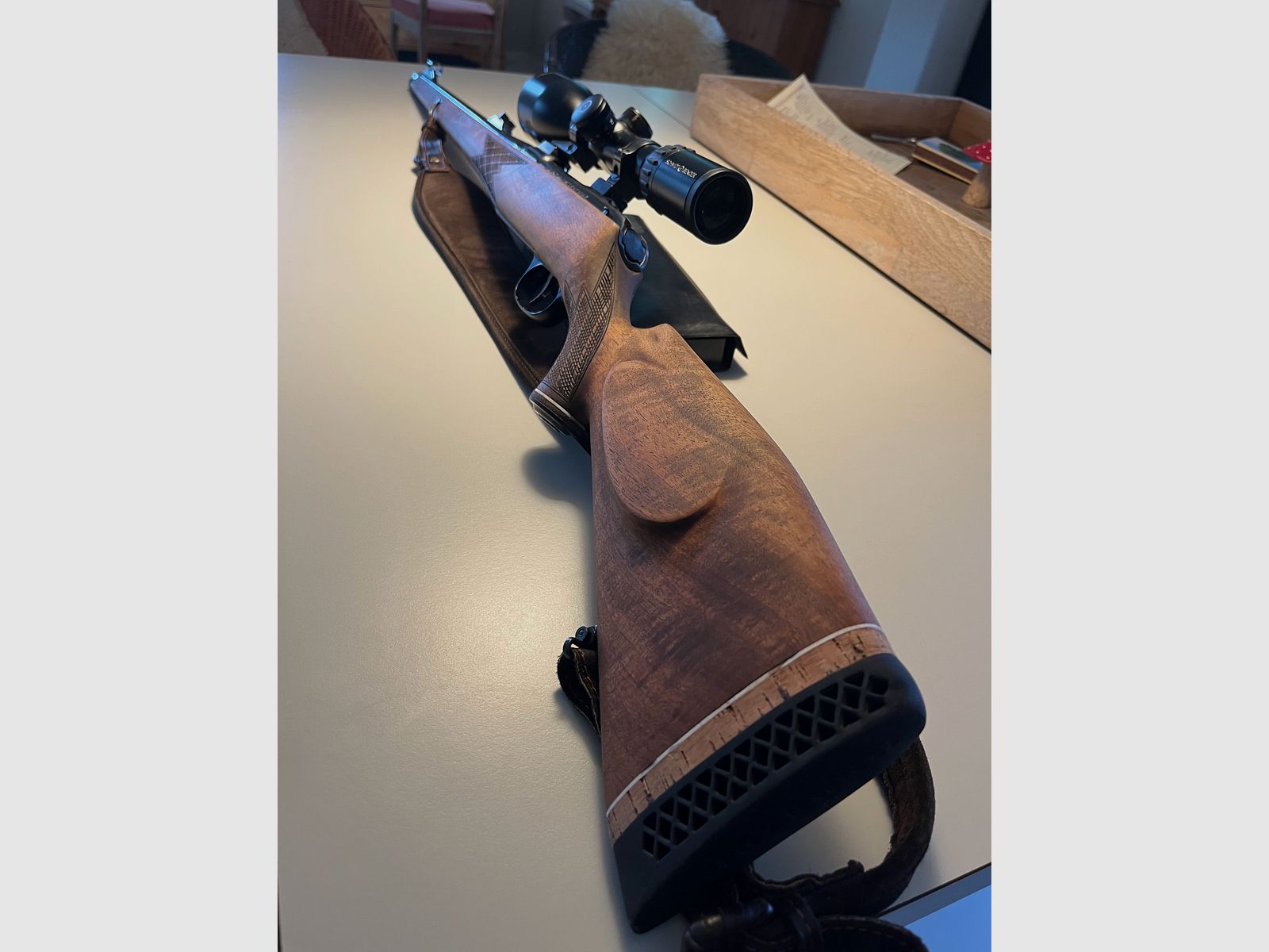 Repetier karabin, broń szafkowa, Krico, przedmiot kolekcjonerski, Blaser, Sauer, Heym
