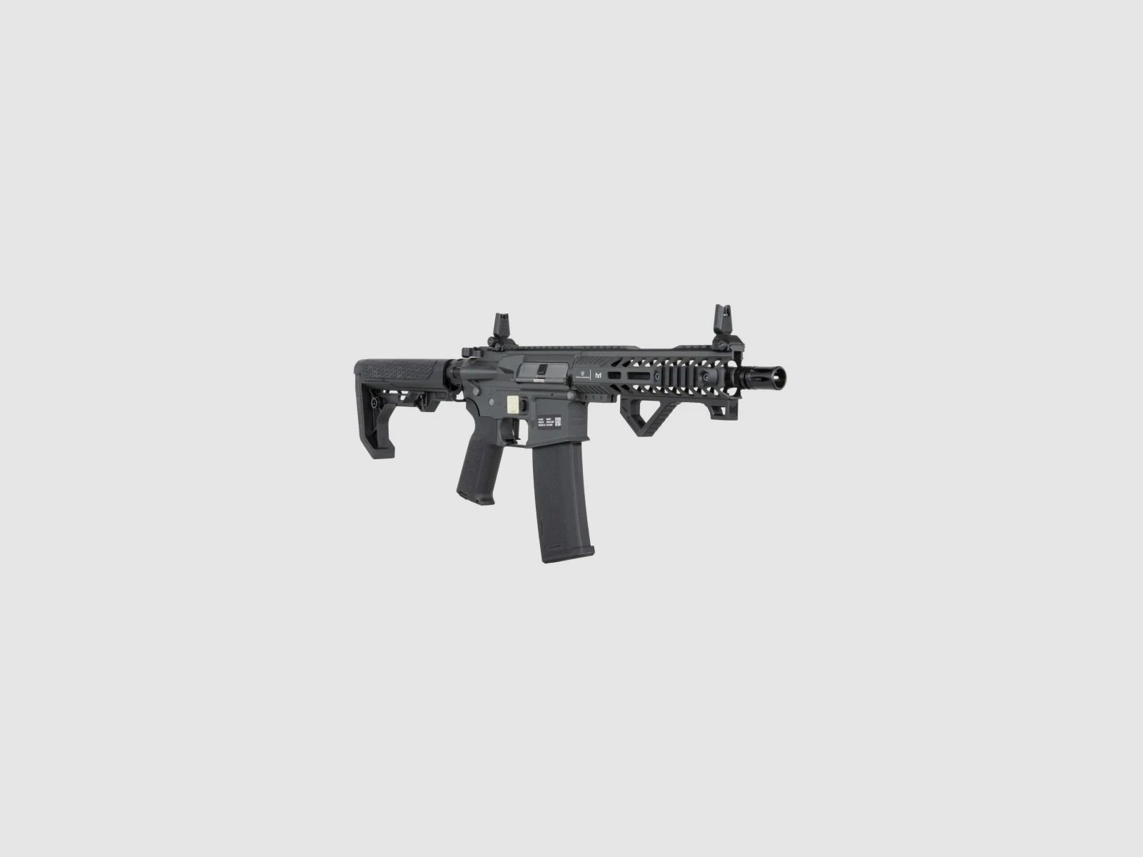 SA M4 CQB M-LOK (RRA SA-P17 PRIME™ Aster II ETU BLDC™) Rifle Airsoft Libre a partir de 18 años – Chaos Grey -F-