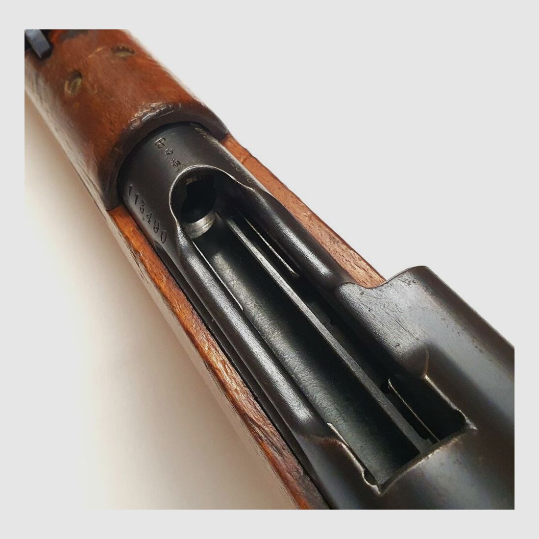 Bern Weapons Factory Repeating Rifle Bern Weapons Factory Swiss K11 Caliber 7.5x55 Swiss complete matching numbers + bayonet