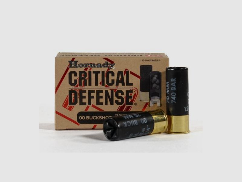 Hornady Critical DEFENSE BUCKSHOT 12/70