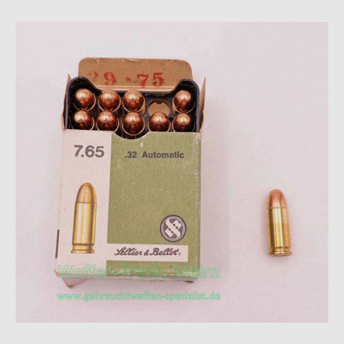 Sellier & Bellot CZ munizioni per pistole 7,65 mm Browning/.32ACP