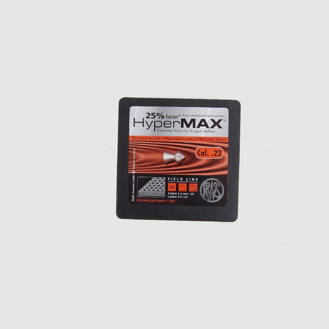 RWS Hypermax Luchtdruk kogels 5.5mm, afbeelding 2 van 4