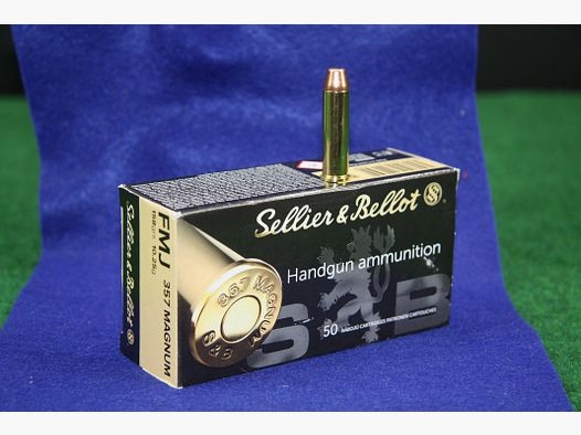 Sellier & Bellot .357 Mag FMJ 158gr. 50er