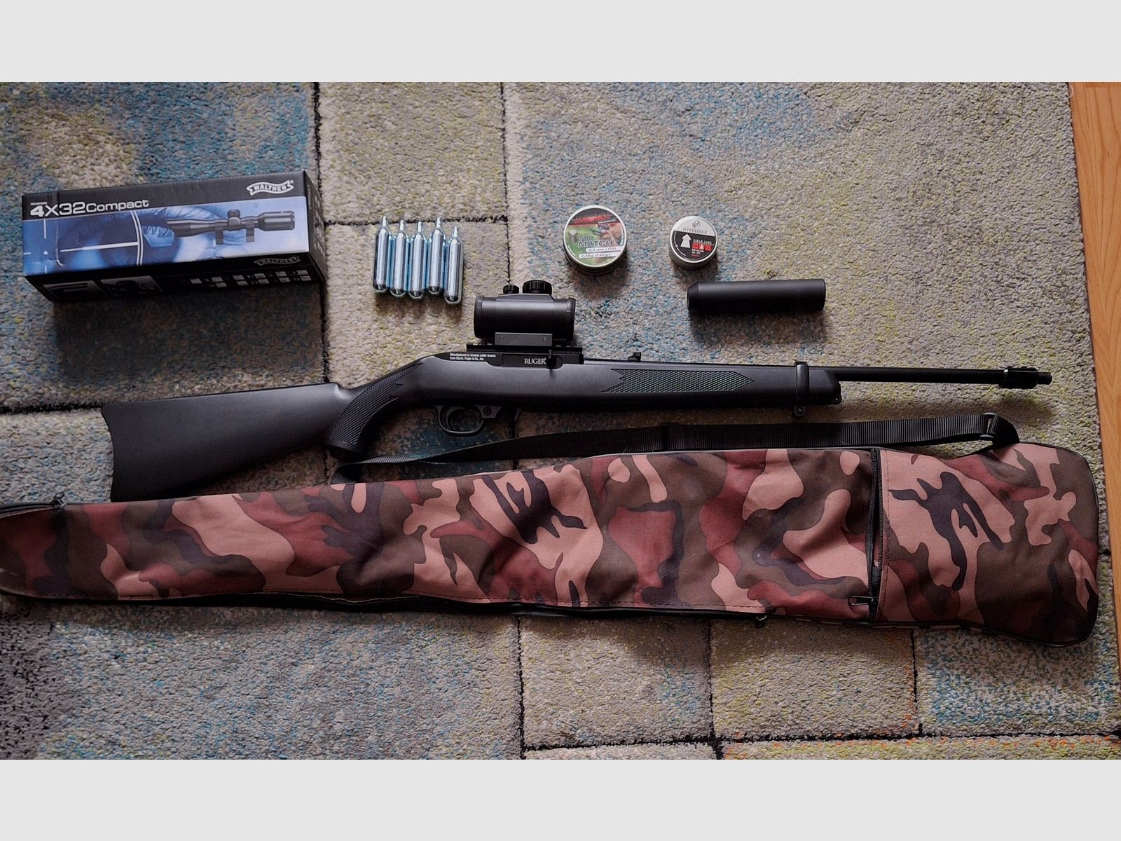 Luftgewehr,Ruger10/22 Cal.4,5