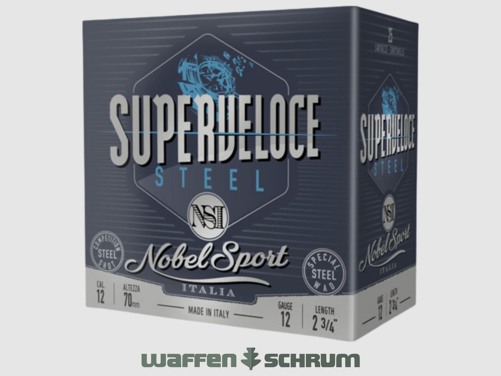 Nobel Sport Italia Superveloce Steel Trap 12/70 T7 2,5mm - 24g