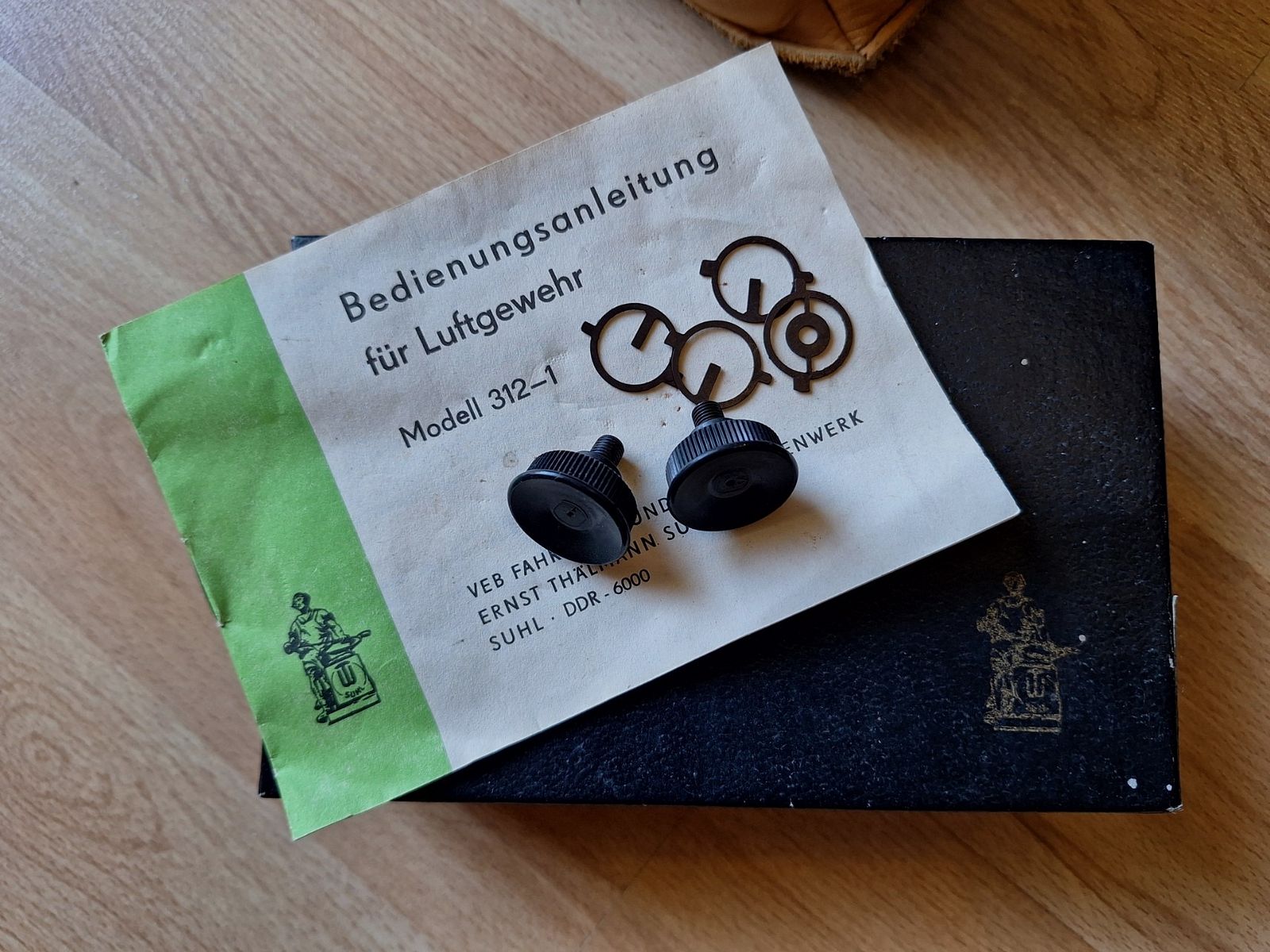Haenel 312-1 Match-Luftgewehr Seitenspanner