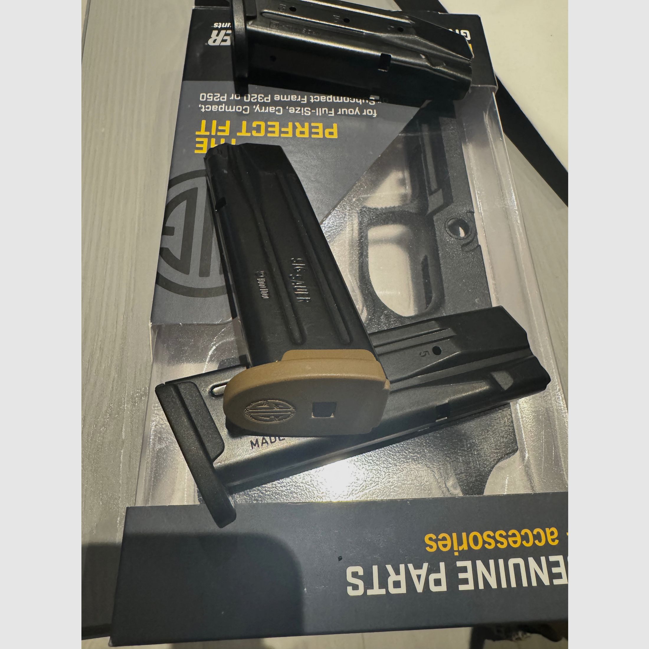 P320 17 disparos 9mm cargador negro