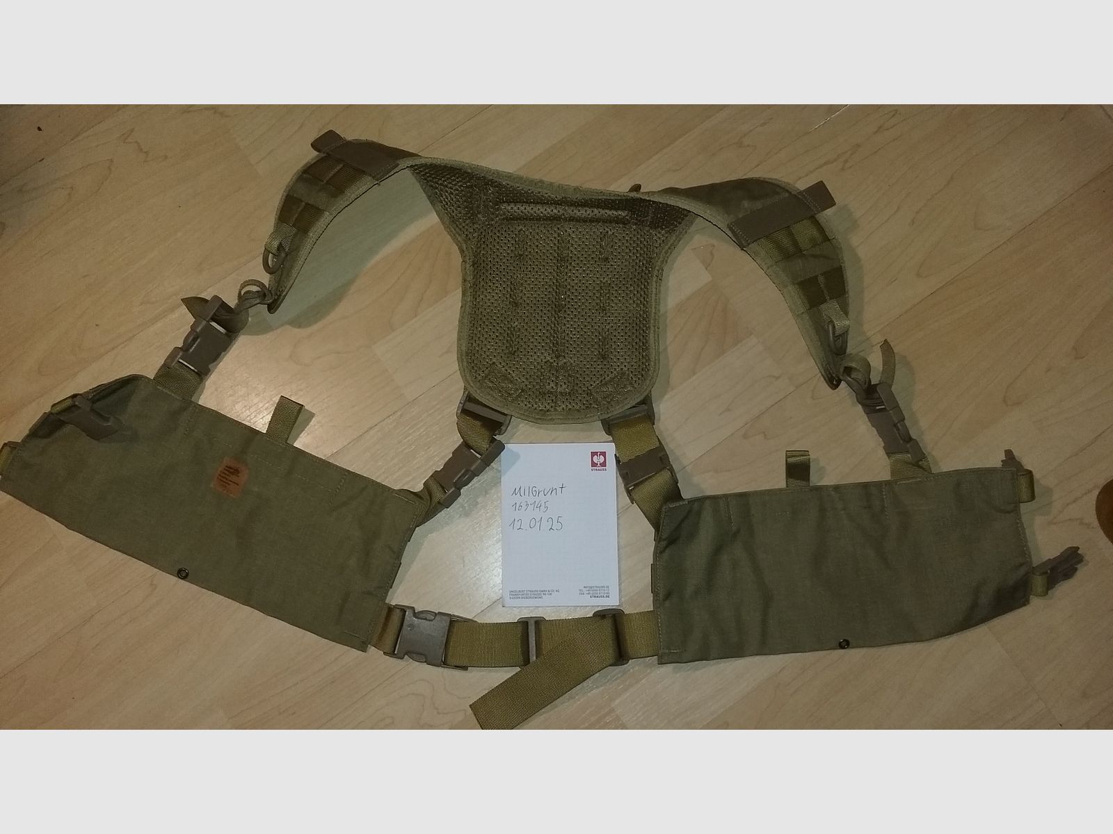 Lindnerhof Chestrig zweiteilig Gen.II mit Gen.II H-H-Harness Coyote