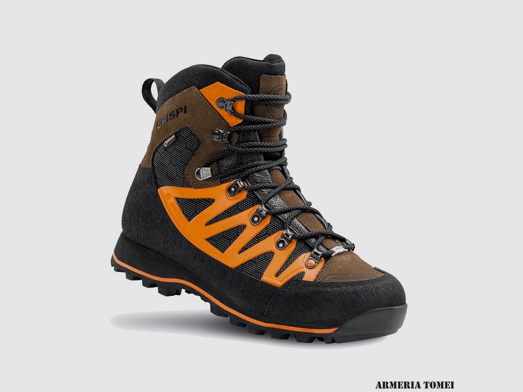 SCARPONI – CRISPI – ASCENT EVO GTX BRAUN ORANGE, Bild 1 von 4