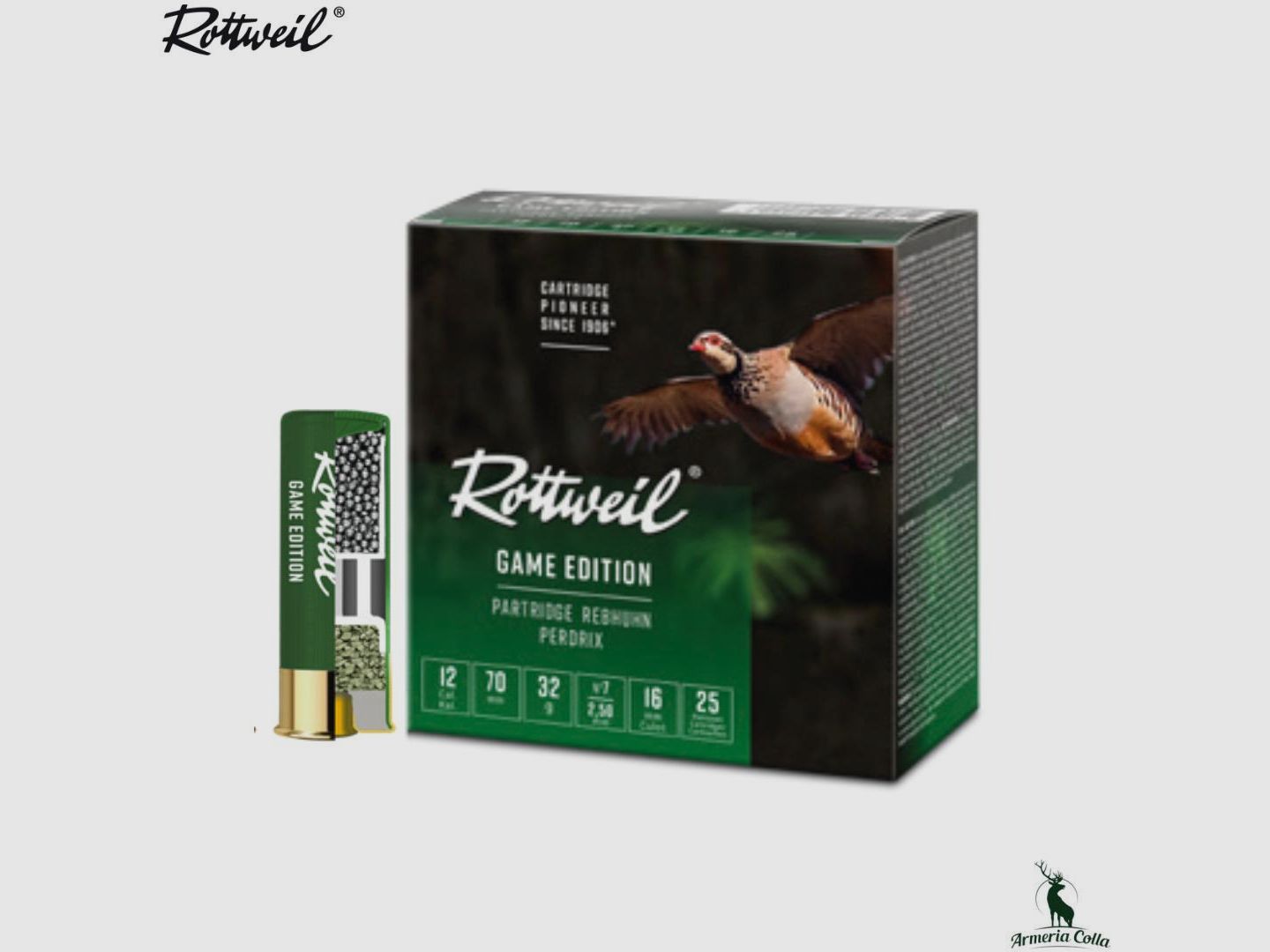 Rottweil Ammunition Game Edition Partridge cal. 12 pb. 8