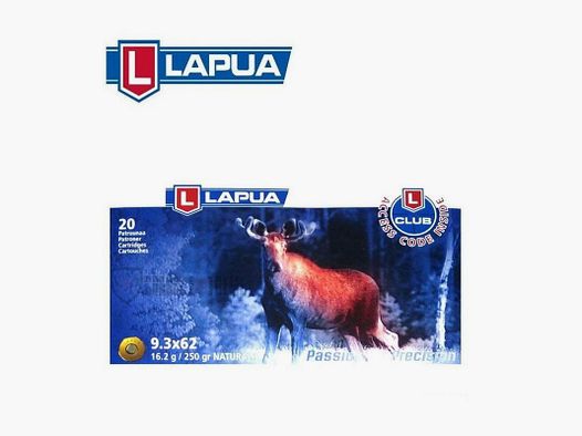 20 Patronen LAPUA Mega 200 Gr Kal. 30-06 Sprg