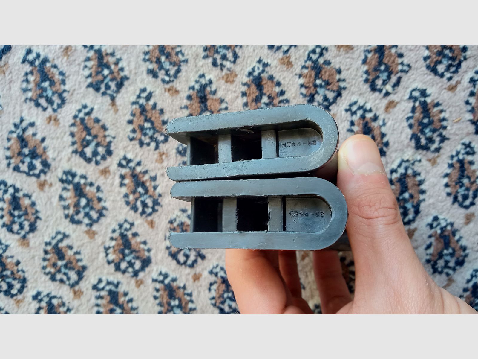 2 poignées en plastique AMD-65 hongroises de FEG même numéro de coulée 63 // AK / AKM / AK74 / AK-100 / Type 56, image 6 sur 11