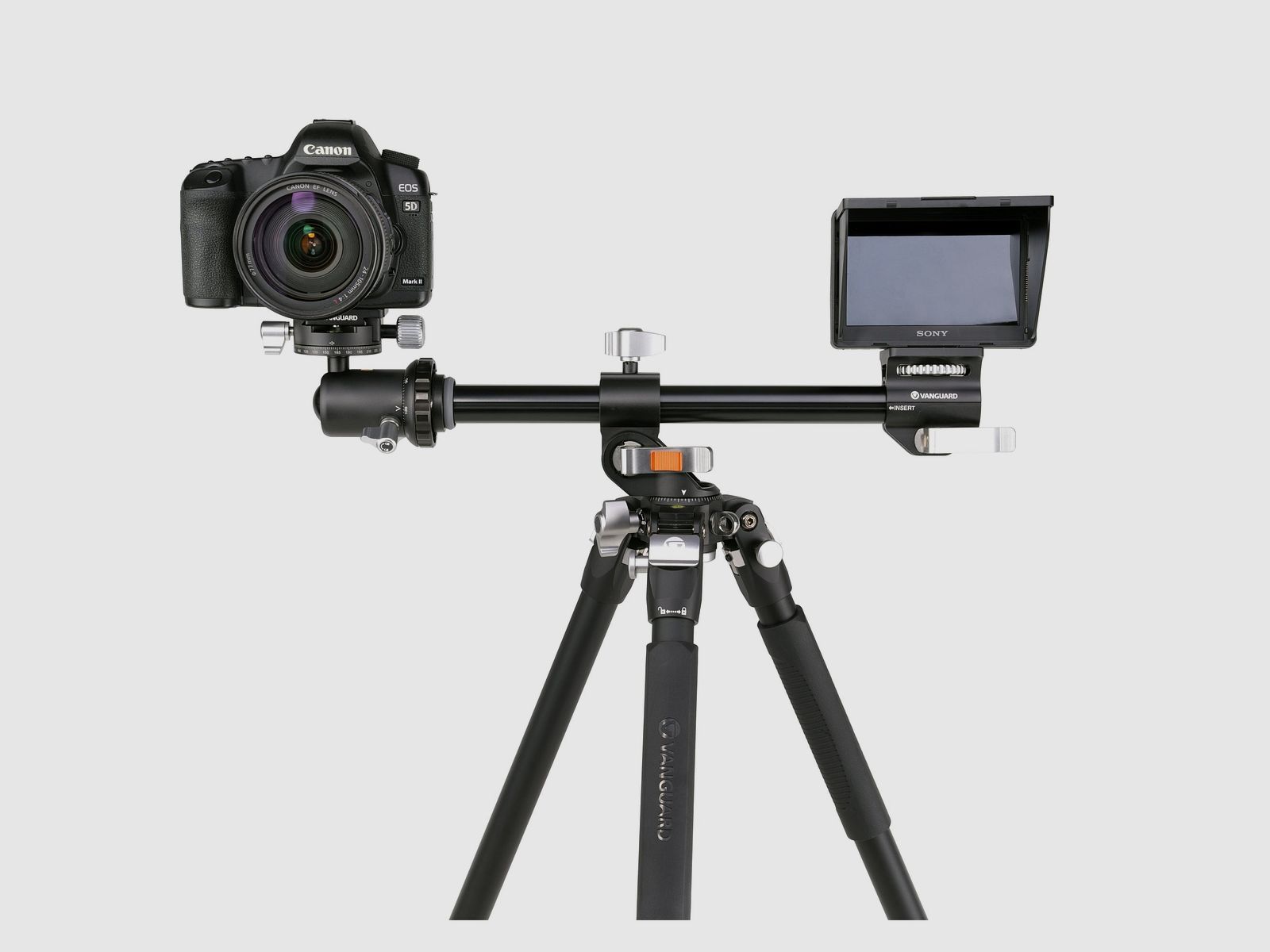 Vanguard Veo 3+ 263AB160S – Aluminum tripod, ball head and multi-angle central column, image 6 of 8