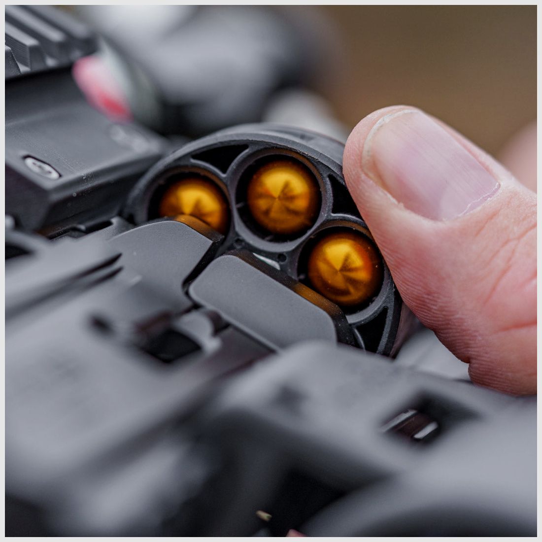 12x DESTROYER.50 | CNC ALU | 2.8g | 12.4mm | three colors | for HDR50