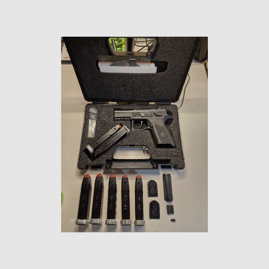 CZ P-07, 3,5", Kaliber 9mm Luger, Pocket Gun, u.a. BDMP geeignet, Gelegenheit vor Saisonbeginn