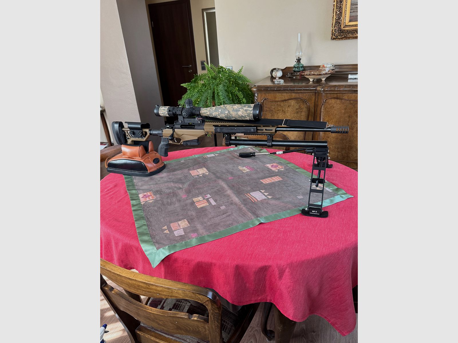 Tikka T3x Tac A1 carabine à répétition Coyote 6,5 Creedmoor + Delta Strike HD 5–50x56 configuration Long Range