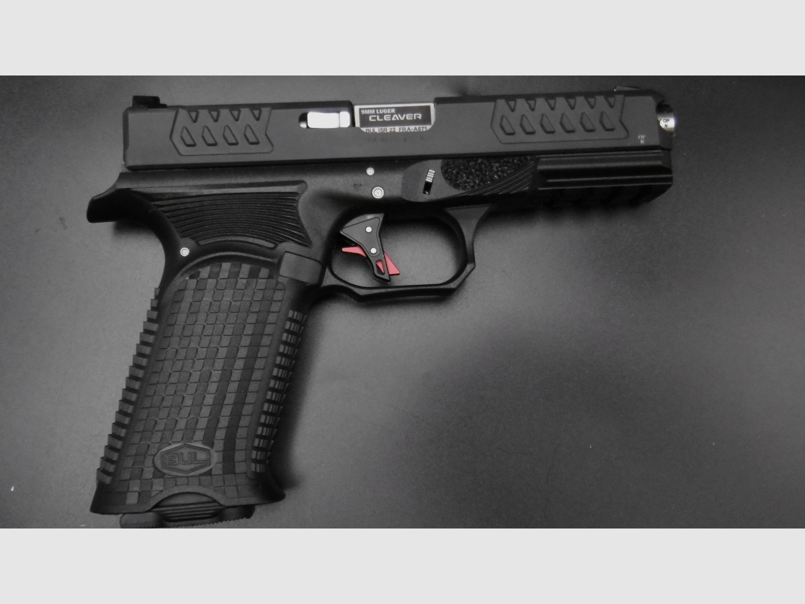 BUL AXE FULL SIZE CLEAVER Pistol Cal 9 mm - ZWART PVD, afbeelding 4 van 7
