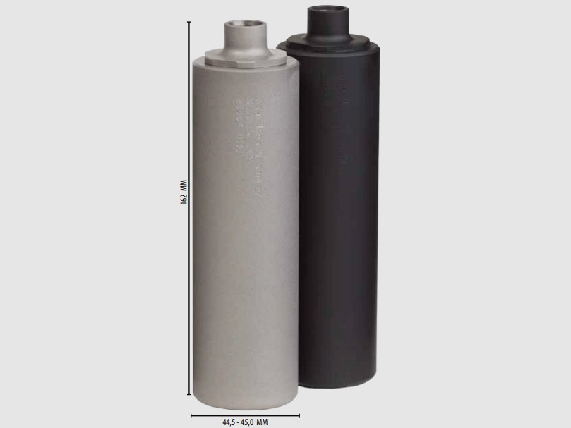 ASE Utra SL7i stainless steel suppressor
