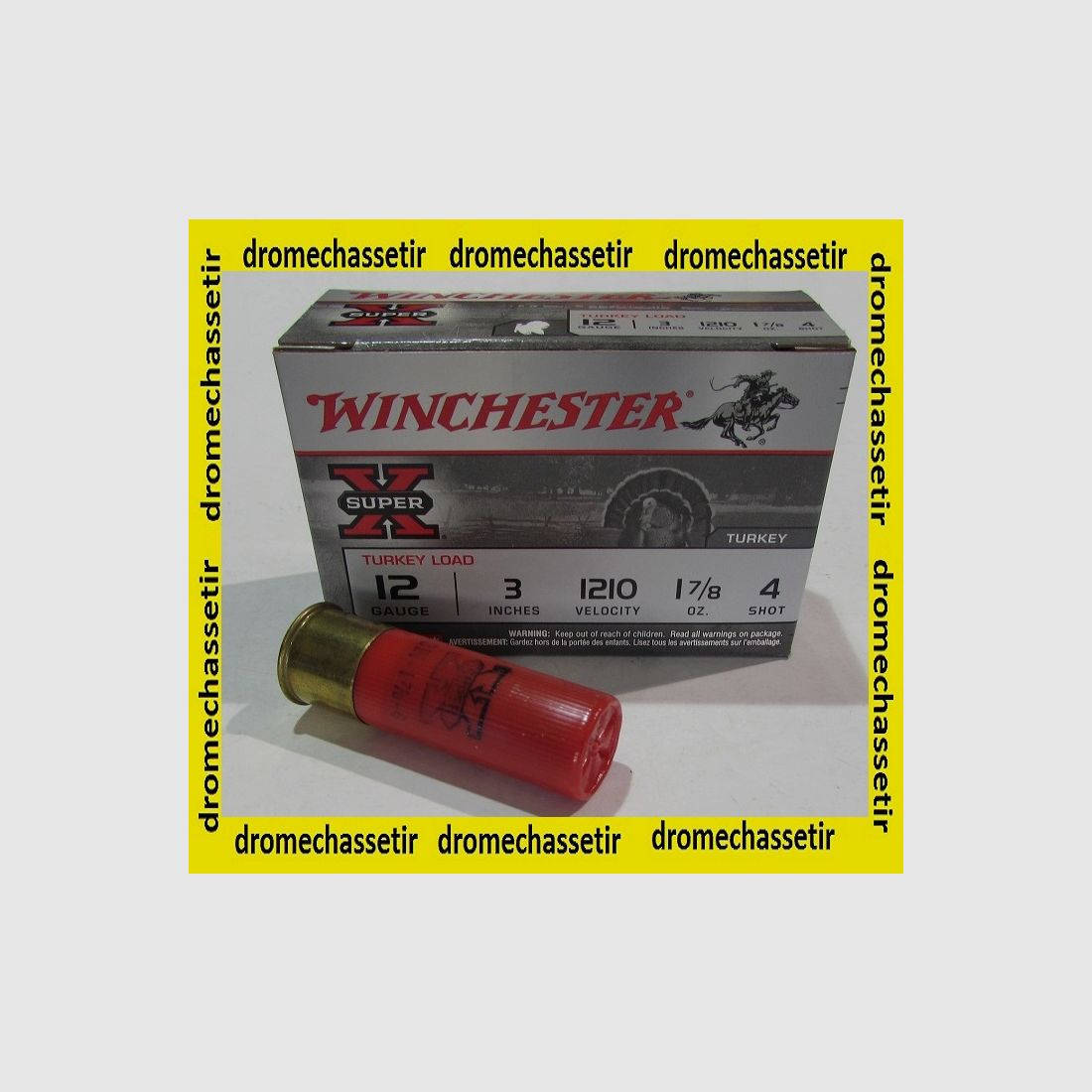 Pudełko 10 nabojów Winchester, kal. 12/76 Super X, 53 gramy śrutu 4