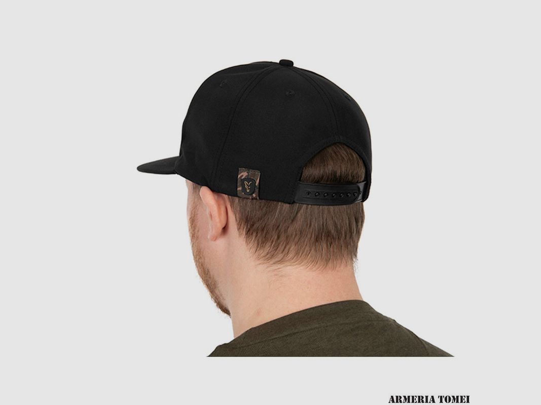 HAT – FOX – BLACK/CAMO FLAT PEAK SNAPBACK CAP, image 3 of 5