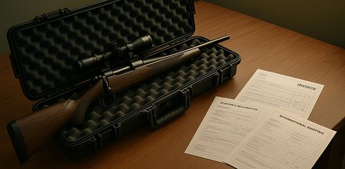 Shipping of firearms abroad: Rules and requirements