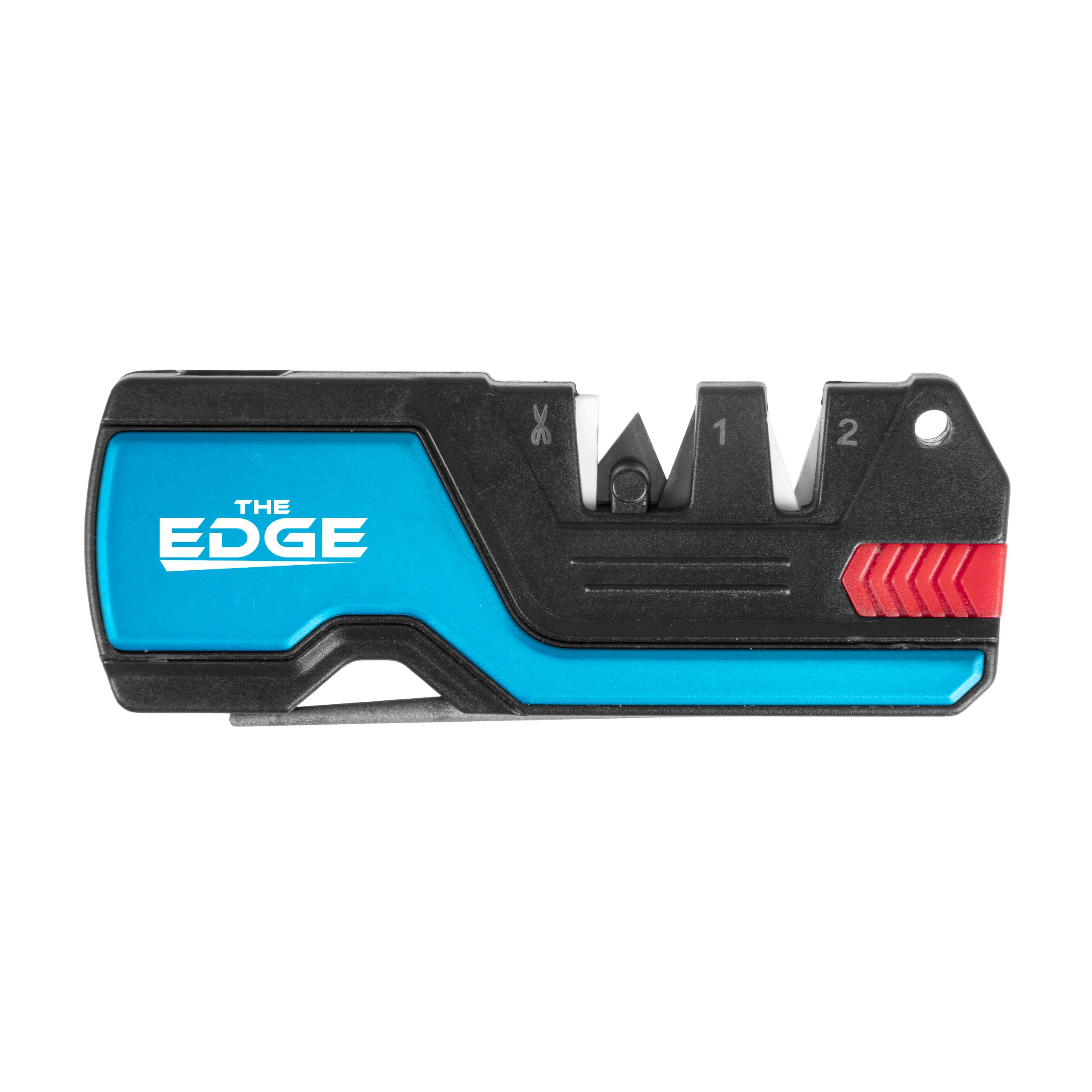 Ostrzałka do noży THE EDGE bushSHARP niebieska + krzesiwo (RO031 blue), zdjęcie 2 z 14