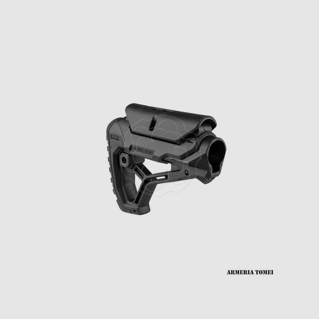 FAB DEFENSE – KOLLAPSABLES SCHAFT MIT WANGENAUFLAGE „GL CORE“ SCHWARZ für M4/AR15 (GLCORECPB), Bild 1 von 2
