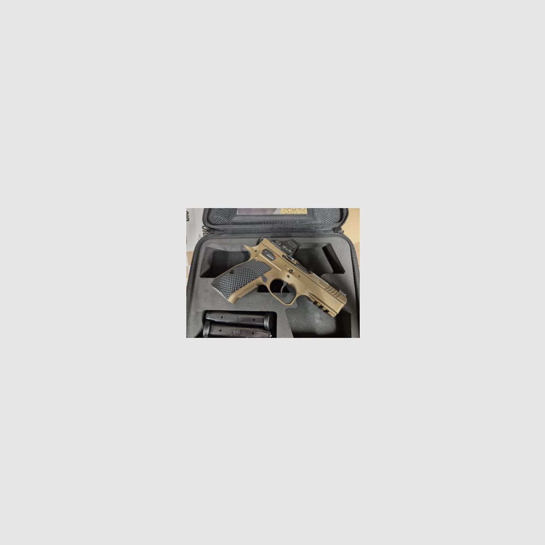 CZ Shadow 2 Compact OR Special Edition Bronze inkl. Holosun 9mm Luger