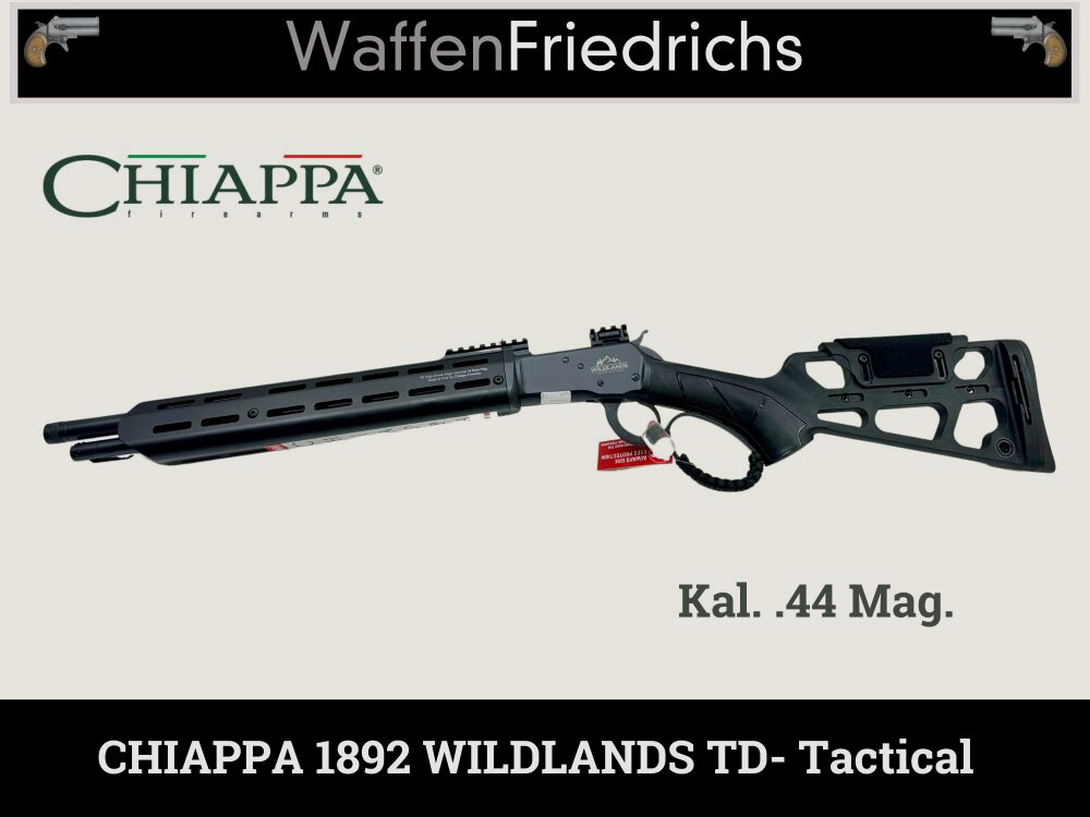 CHIAPPA 1892 Wildlands TD TACTICAL 16" |UHR Unterhebelrepetierbüchse | Waffen Friedrichs