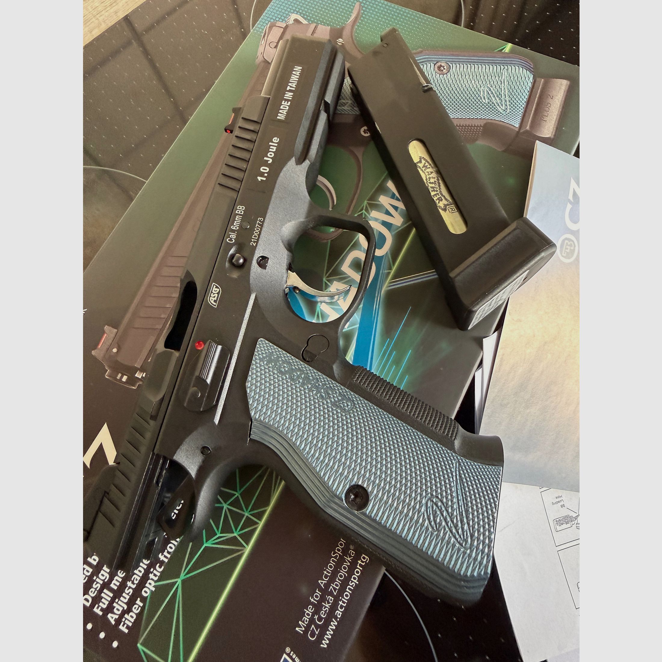 Airsoft CZ Shadow 2 6mm BB co2 Blowback