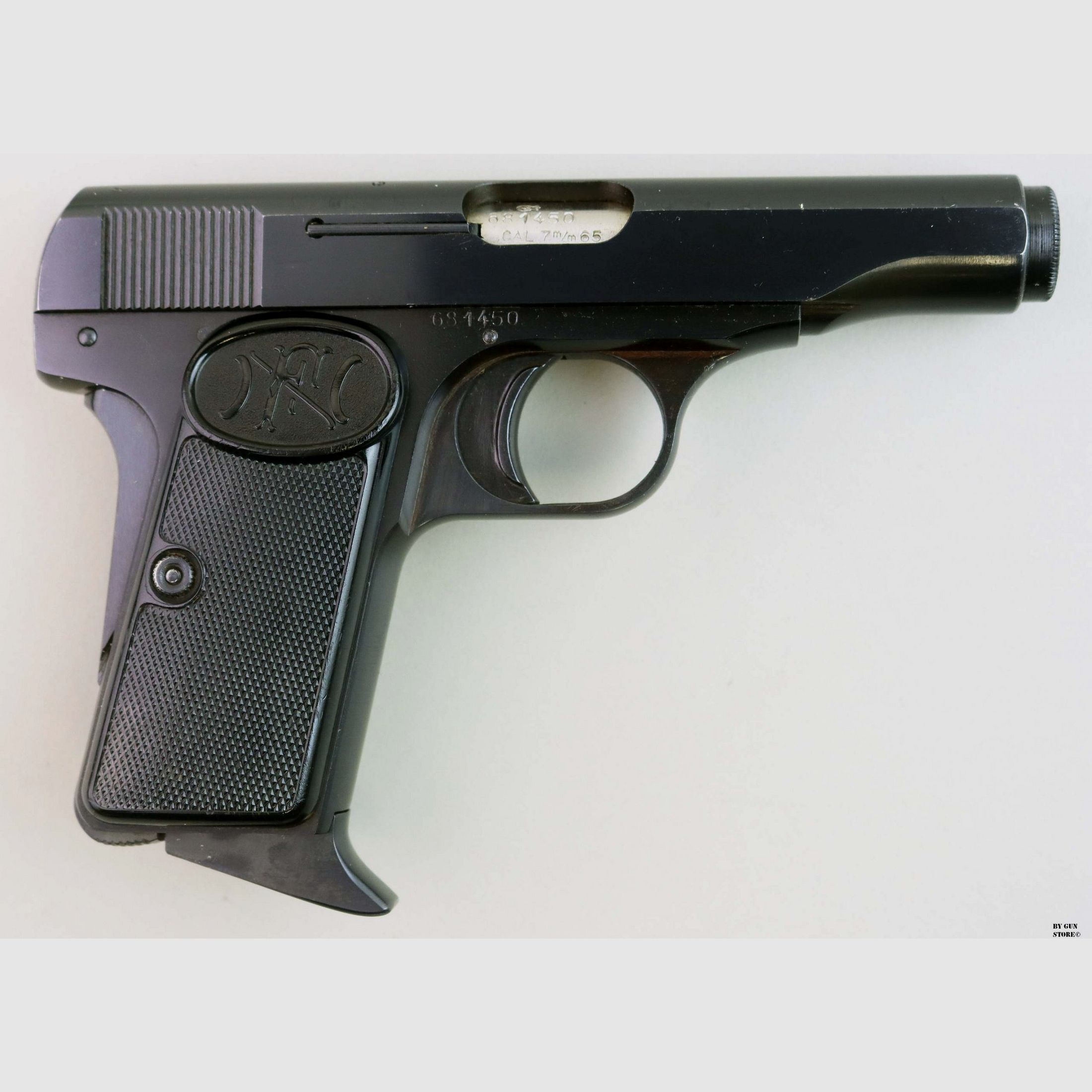 Pistol F.N. Browning mod. 10 cal. 7.65 mm mat. 681450, image 3 of 8