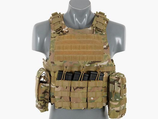 Lightweight AAV FSBE Assault Vest System V2 - Multicamo [8FIELDS]