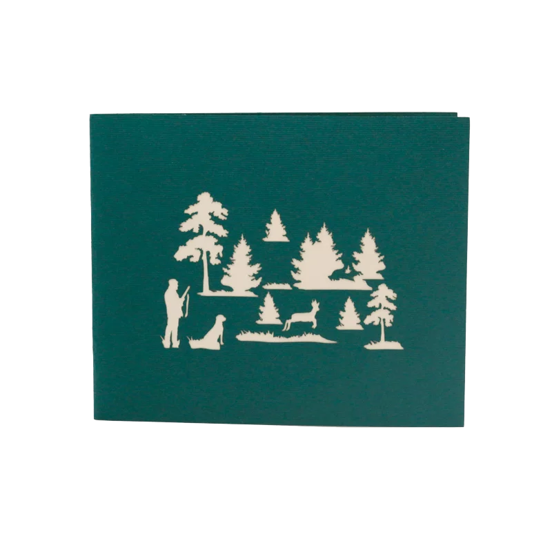 Carte pop-up "Hochsitz", image 2 sur 8