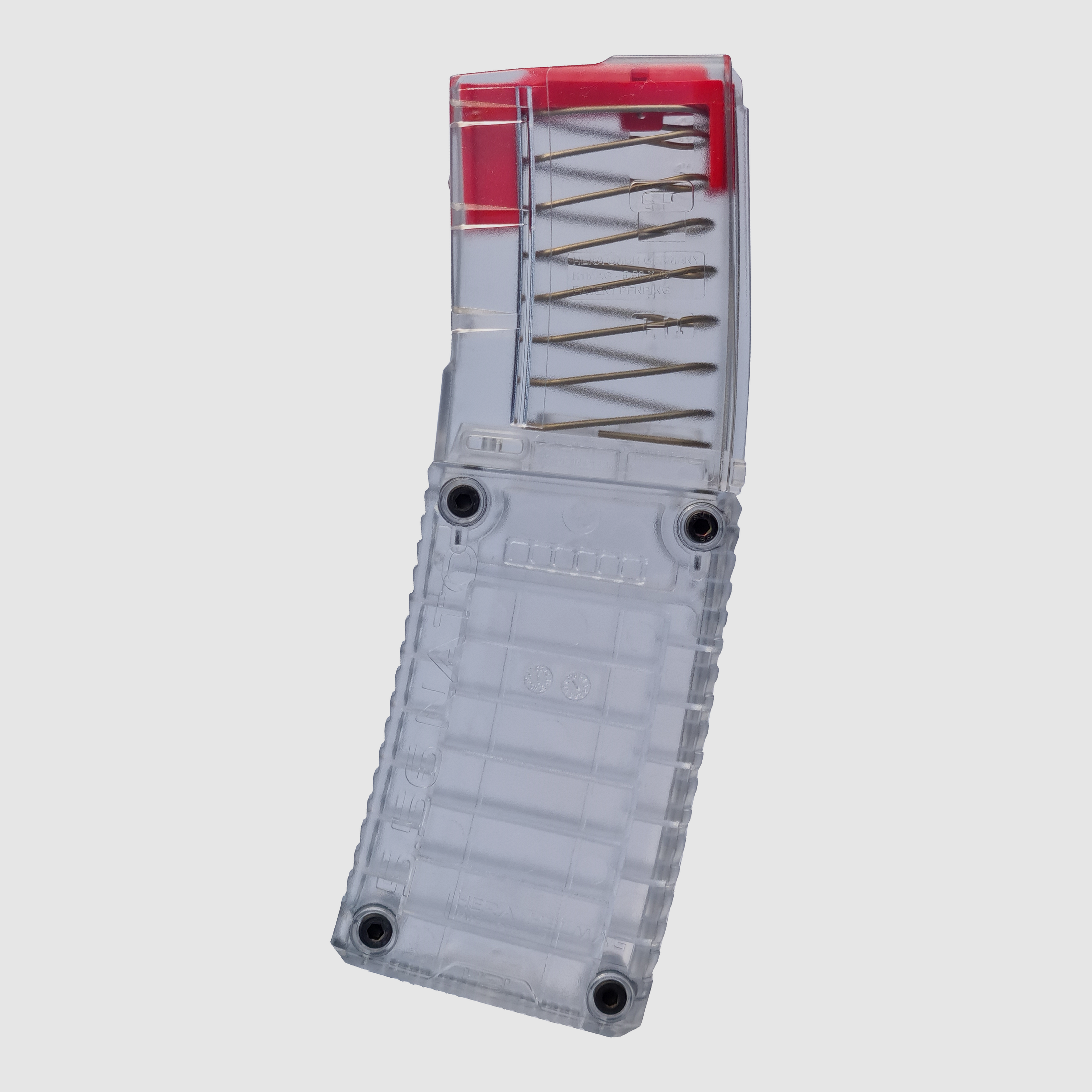 AR15 Polymermagazin 10/30 Schuss, H3L PRO, Transparent – Hera Arms