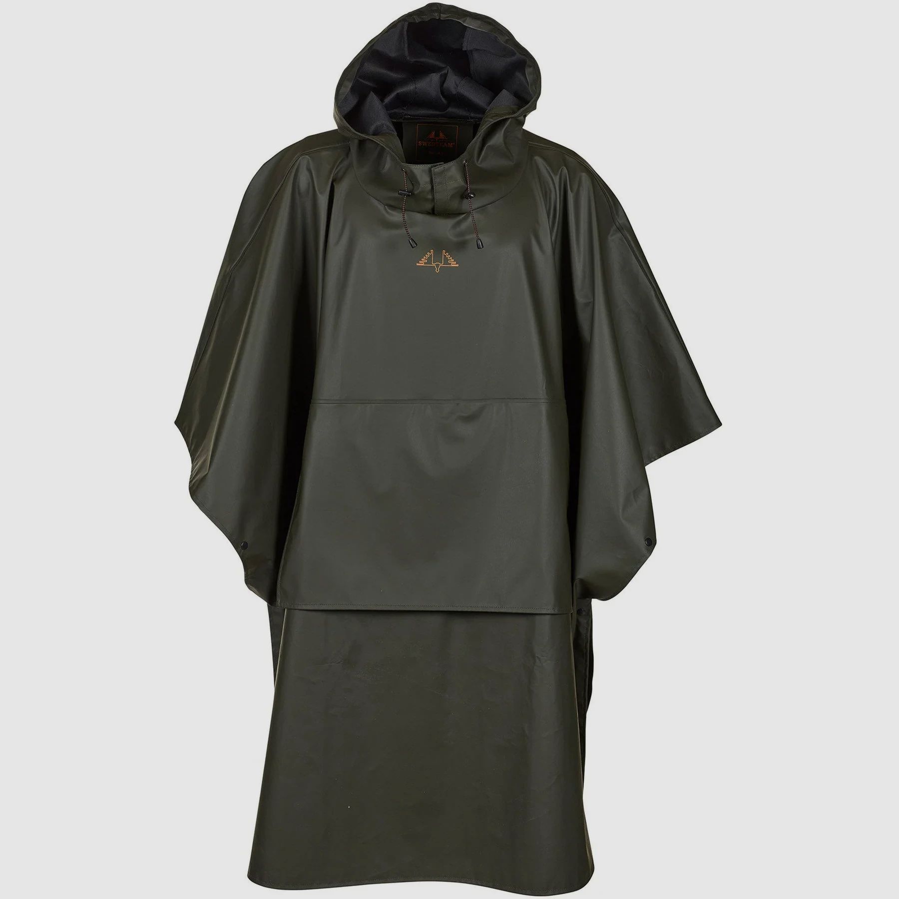 Swedteam Crest Poncho Regenkleding Heren Swedteam Groen M/L